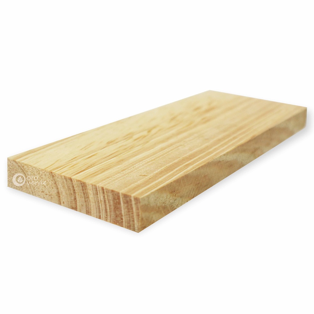 Tablon de Pino 3.6cm x 30cm x 3.66m Cepillado Seco al Horno