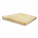 Tabla de Pino 2.2cm x 25cm x 3.66m Cepillada Seca al Horno